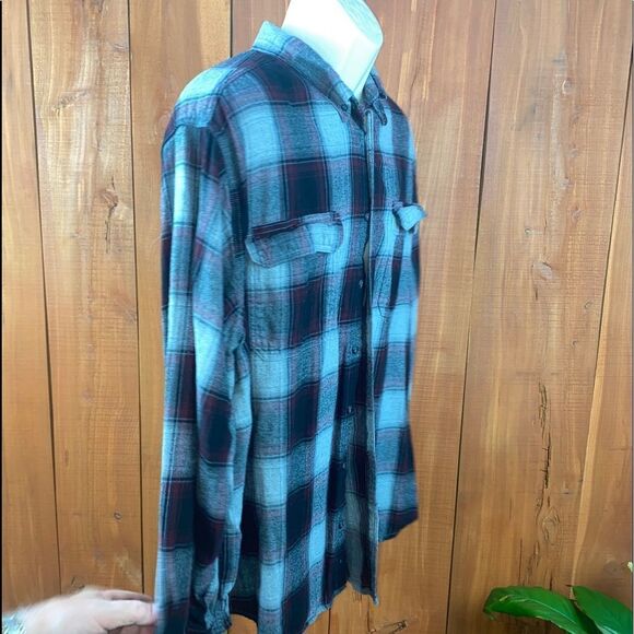 Mens long sleeve shirt sized 2XL by Faded Glory - Picture 2 of 7